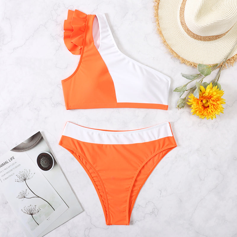 One Shoulder Bikini Set - Veira Trending Shop