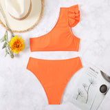 One Shoulder Bikini Set - Veira Trending Shop