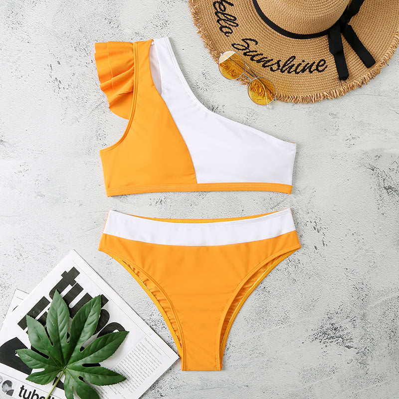 One Shoulder Bikini Set - Veira Trending Shop