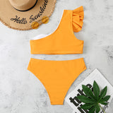 One Shoulder Bikini Set - Veira Trending Shop