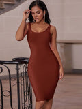 Elegant Bandage Midi Dress - Veira Trending Shop