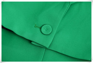 Hollow Out Waist Blazer Dress - Veira Trending Shop