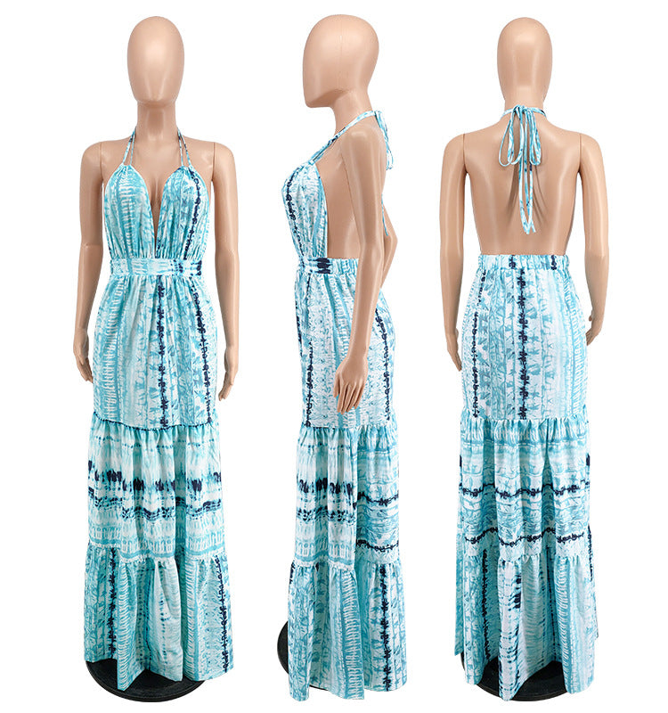 Floral Print Summer Dress - Veira Trending Shop