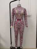 Elegant Pearls Long Sleeves Jumpsuit - Veira Trending Shop