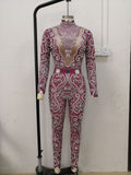 Elegant Pearls Long Sleeves Jumpsuit - Veira Trending Shop